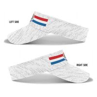 Paraguay 2026 Football Sun Visor Cap Vamos La Albirroja