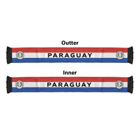 Paraguay Football 2026 Soccer Scarf Flag Style