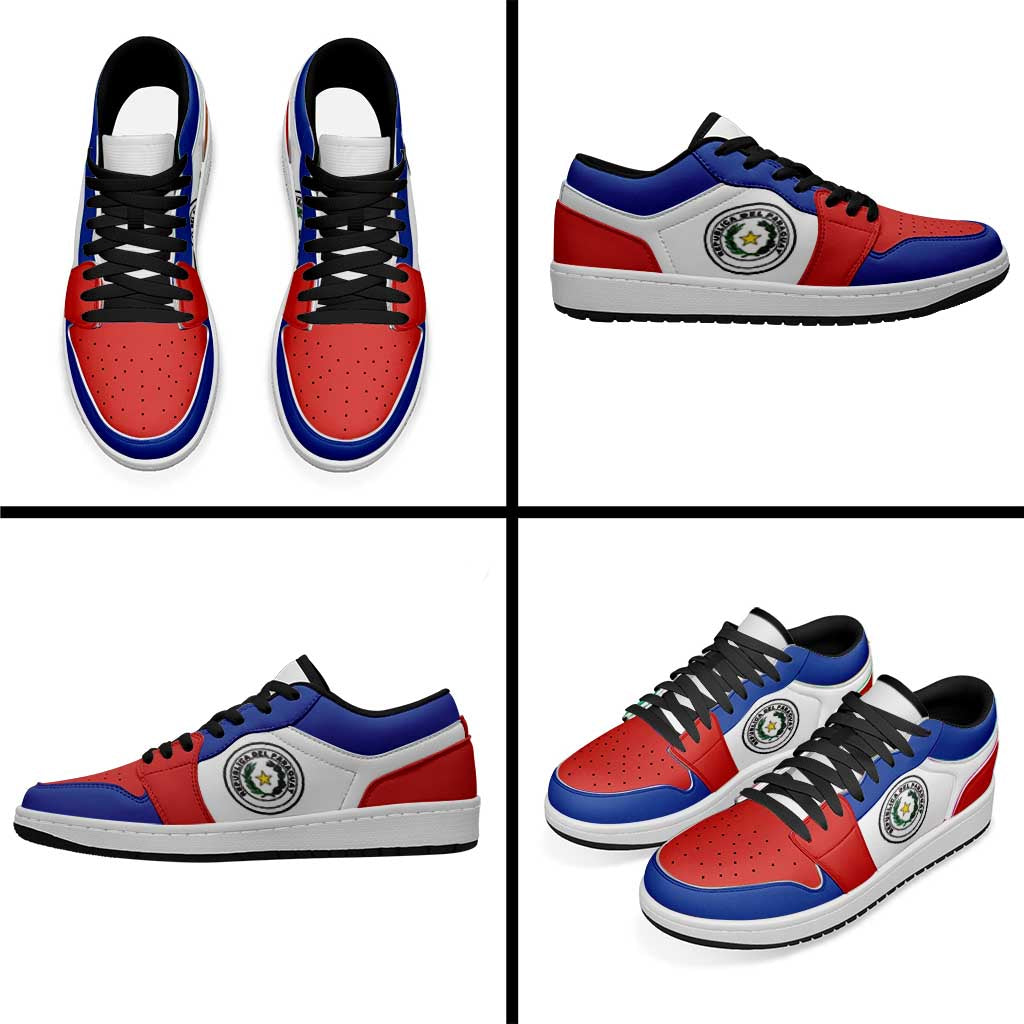 Paraguay Low Sneakers Classic National Flag Style - Wonder Print Shop