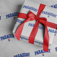 Paraguay Patriotic Flag Wrapping Paper Roll Soccer Fan Vintage Varsity Sports National Pride Graphic