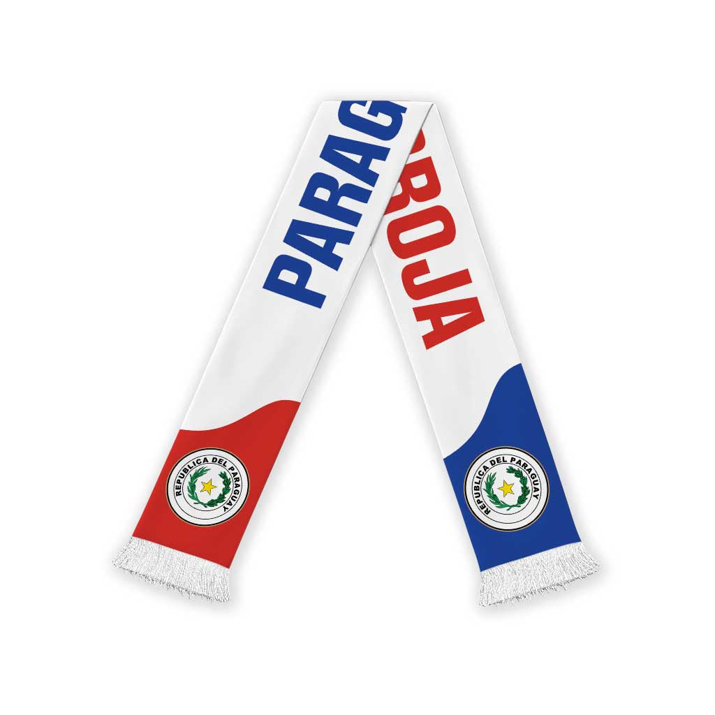 Paraguay World Football 2026 Soccer Scarf National Pride Never Stops