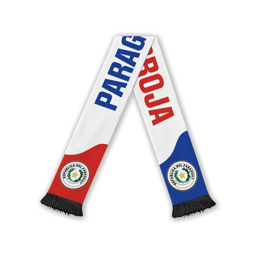 Paraguay World Football 2026 Soccer Scarf National Pride Never Stops