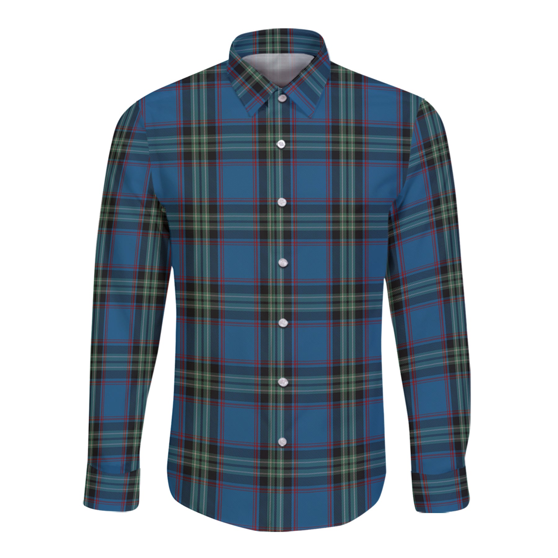 Parr Tartan Long Sleeve Button Up Shirt K23