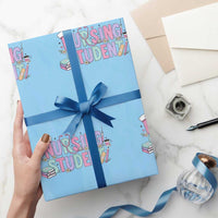 Pastel Nursing Student Medical School Gift Wrapping Paper Roll