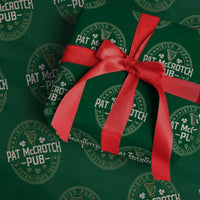 Pat McCrotch Irish Pub Wrapping Paper Roll St Patricks Day Dirty Adult Drinking