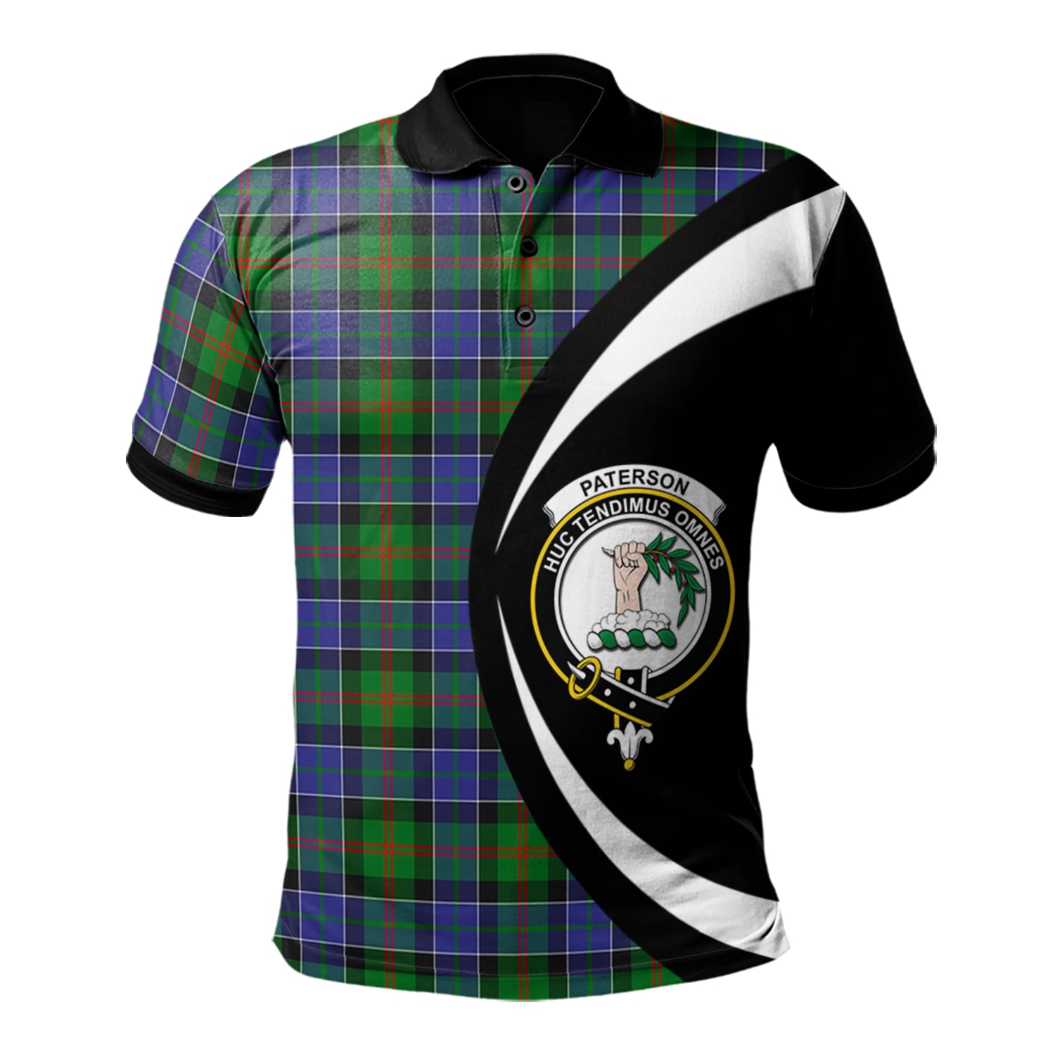 scottish-paterson-clan-crest-circle-style-tartan-polo-shirt