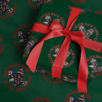 Patriotic American Eagle Graphic Wrapping Paper Roll Never Back Down Never Surrender Memorial for Freedom Fighters - Wonder Print Shop