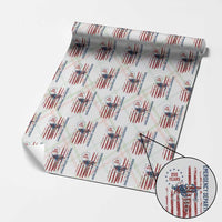 Patriotic ED Nurse Gift Wrapping Paper Roll 250 Years Of Emergency Department