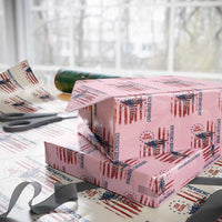 Patriotic ED Nurse Gift Wrapping Paper Roll 250 Years Of Emergency Department