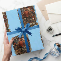 Patriotic Firefighter 250 Years Of Service USA Anniversary Gift Wrapping Paper Roll