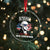 Patriotic George Washington Crystal Glass Ornament Funny Democracy Is Dying But Hey Nice Fireworks 4th Of July Humor - Wonder Print Shop