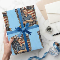 Patriotic Nurse Celebrating 250 Years Of Care Gift Wrapping Paper Roll