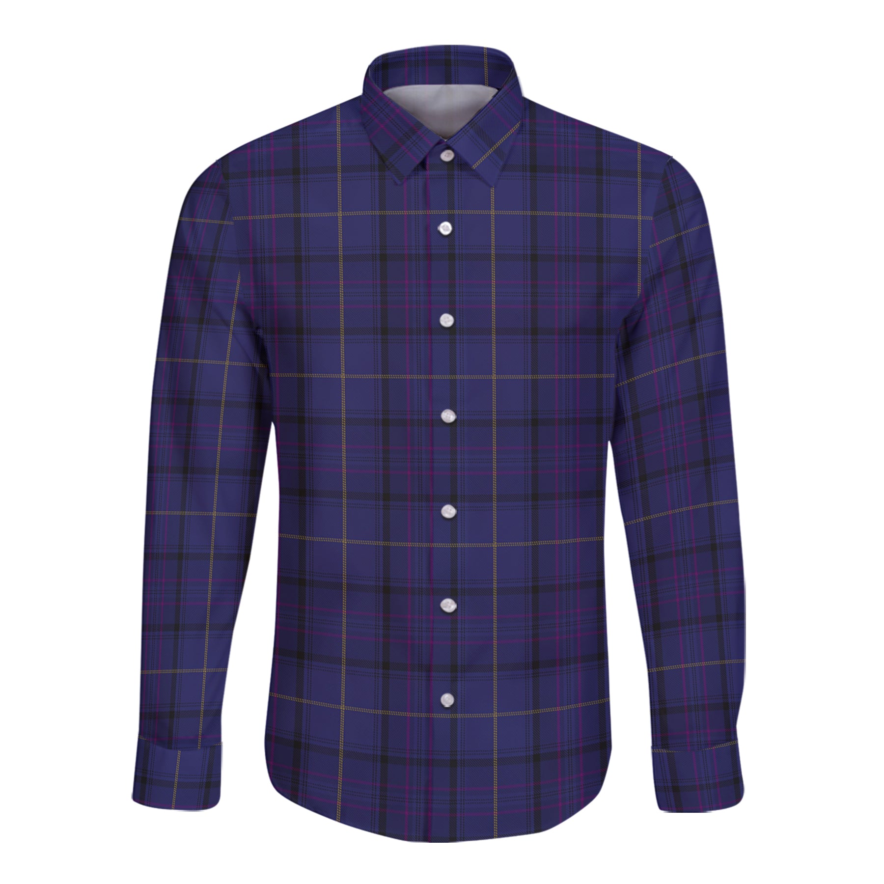 Payne Tartan Long Sleeve Button Up Shirt K23