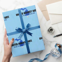 Peace for Grand Blanc Michigan Wrapping Paper Roll United Against Hate - Wonder Print Shop