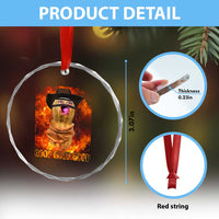 Peanut Goop Meme Crystal Glass Ornament Funny Bungulator - Wonder Print Shop