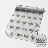 Penguins Resist Wrapping Paper Roll Nihilist Penguin Anti-Government Meme