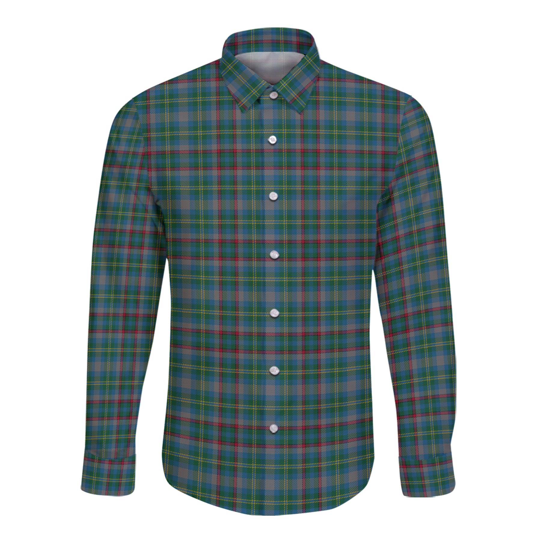 Penman Tartan Long Sleeve Button Up Shirt K23