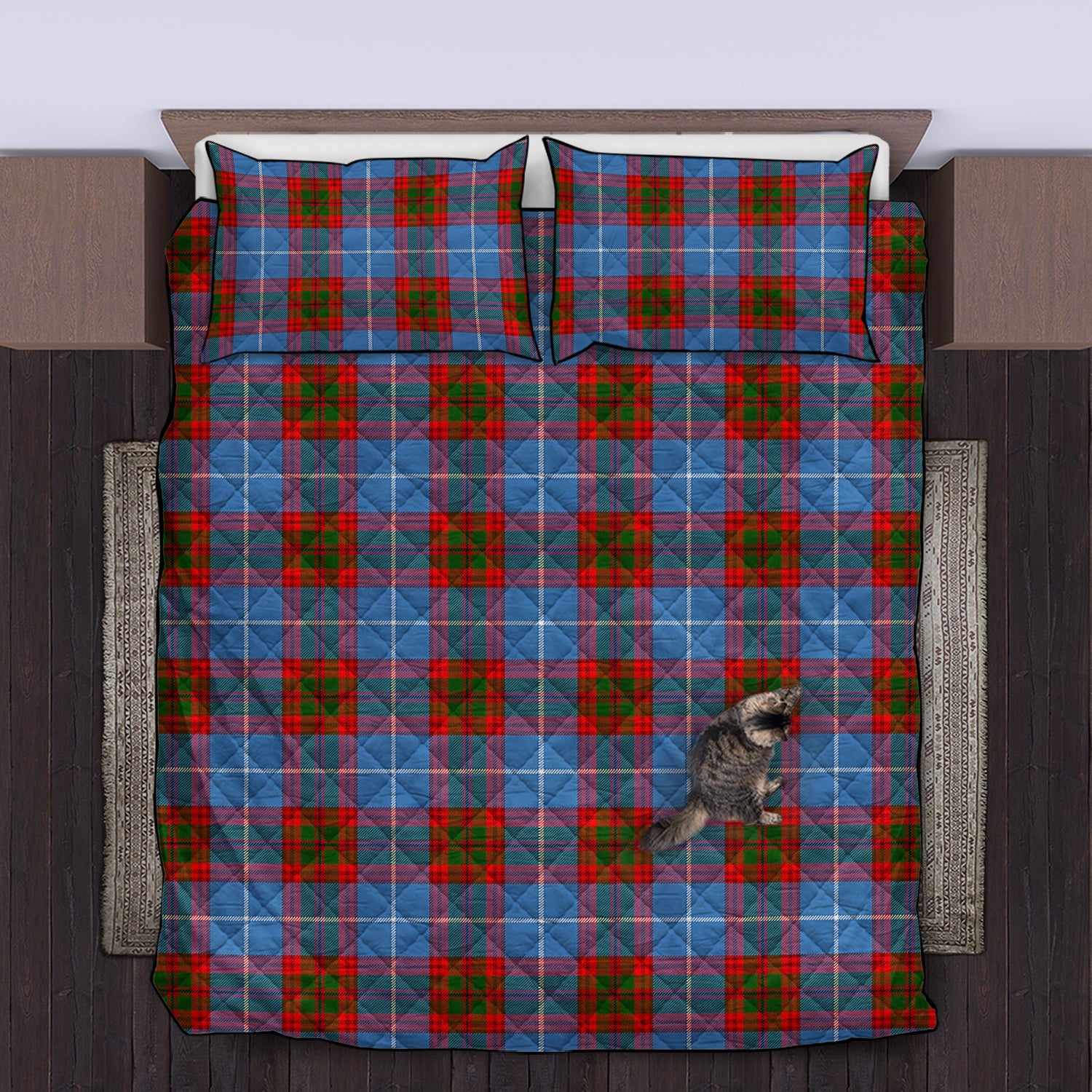 pentland-tartan-quilt-bed-set