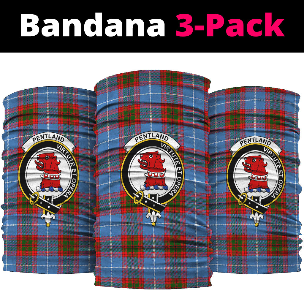 pentland-clan-tartan-bandana-family-crest-tartan-neck-gaiter