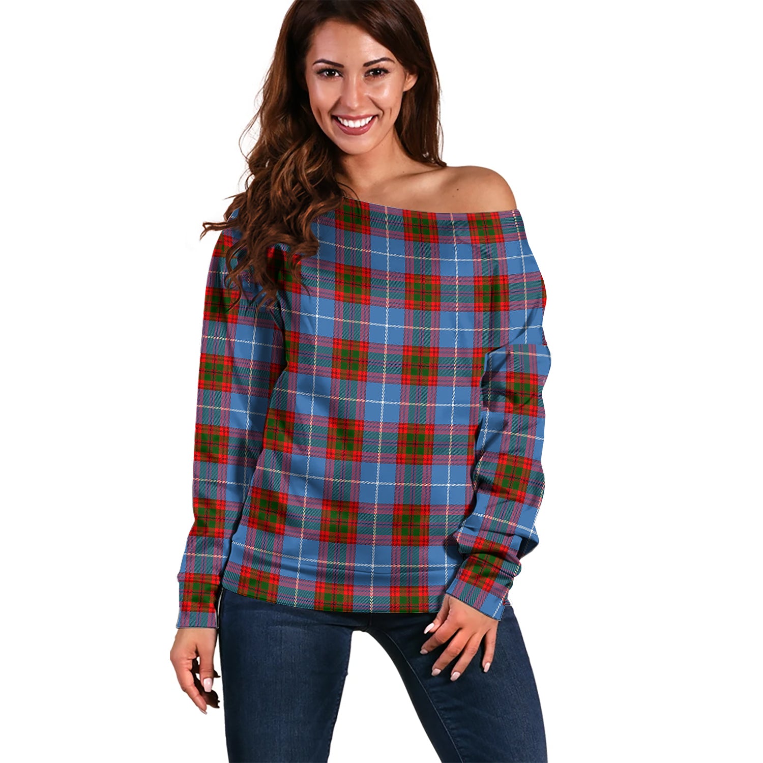 pentland-tartan-off-shoulder-sweater-tartan-sweater-for-women