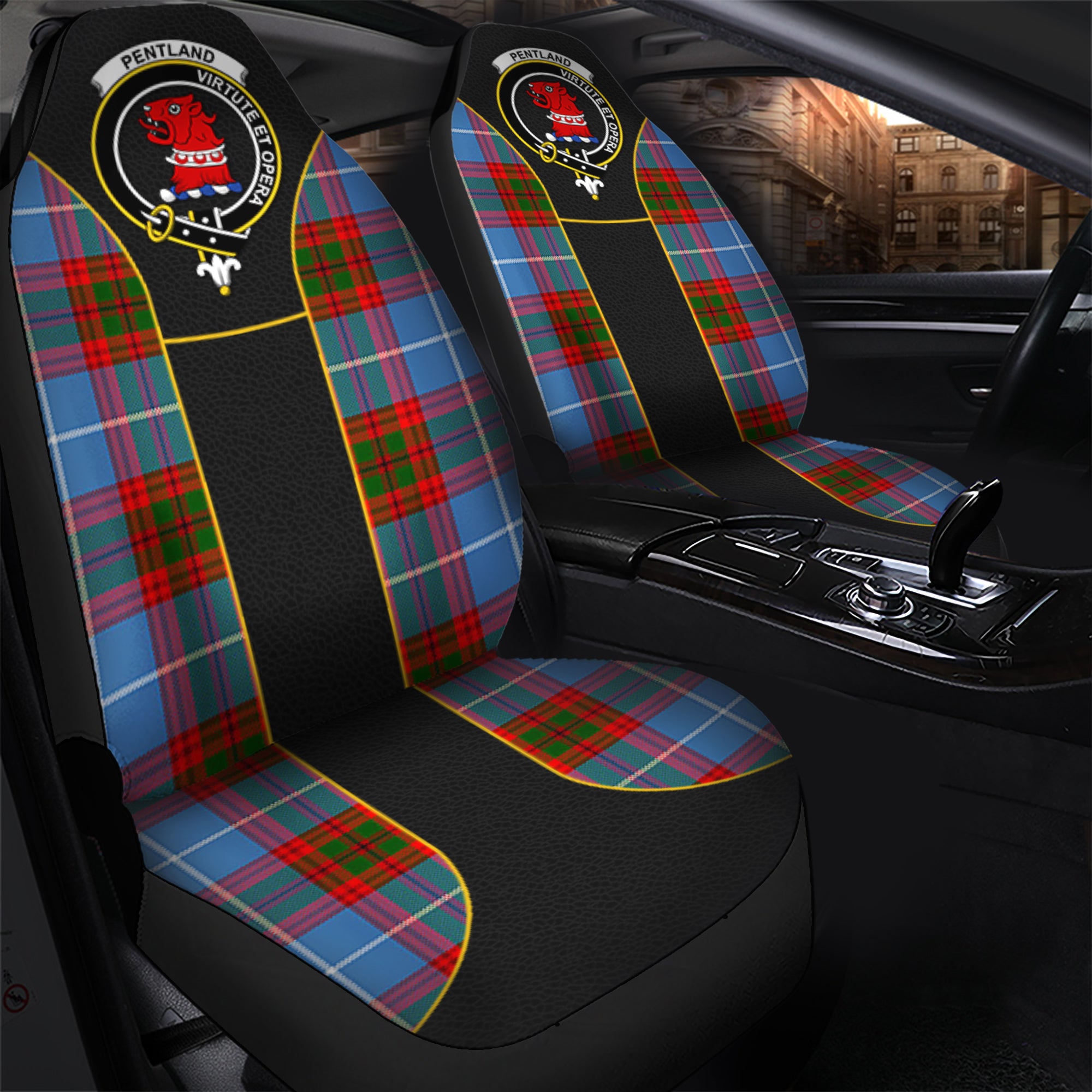 scottish-pentland-tartan-crest-car-seat-cover-special-style