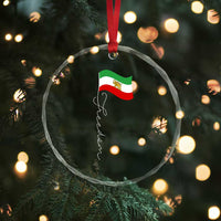Persian Freedom Crystal Glass Ornament Free Iran Proud Persian Iranian