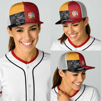 Personalised British Lions-AUNZ Baseball Net Cap Australia-New Zealand Indigenous Motif - Wonder Print Shop