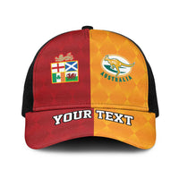 Personalised British Lions Australia Wallabies Baseball Net Cap Sporty Style - Wonder Print Shop
