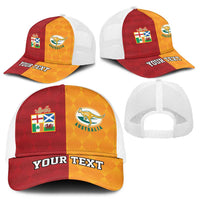 Personalised British Lions Australia Wallabies Baseball Net Cap Sporty Style - Wonder Print Shop