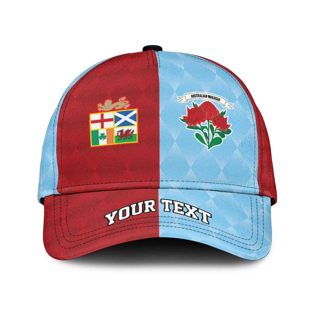Personalised British Lions Australia Waratahs Classic Cap Sporty Style LT09