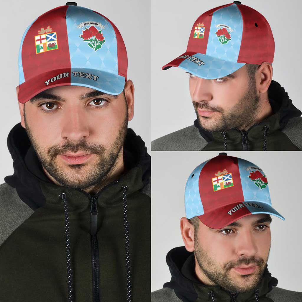 Personalised British Lions Australia Waratahs Classic Cap Sporty Style LT9