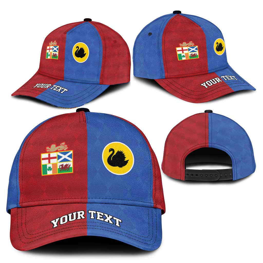 Personalised British Lions Australia Western Force Classic Cap Sporty Style LT9