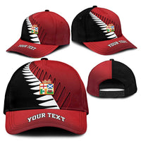 Personalised British Lions New Zealand Classic Cap Half Black Fern LT9
