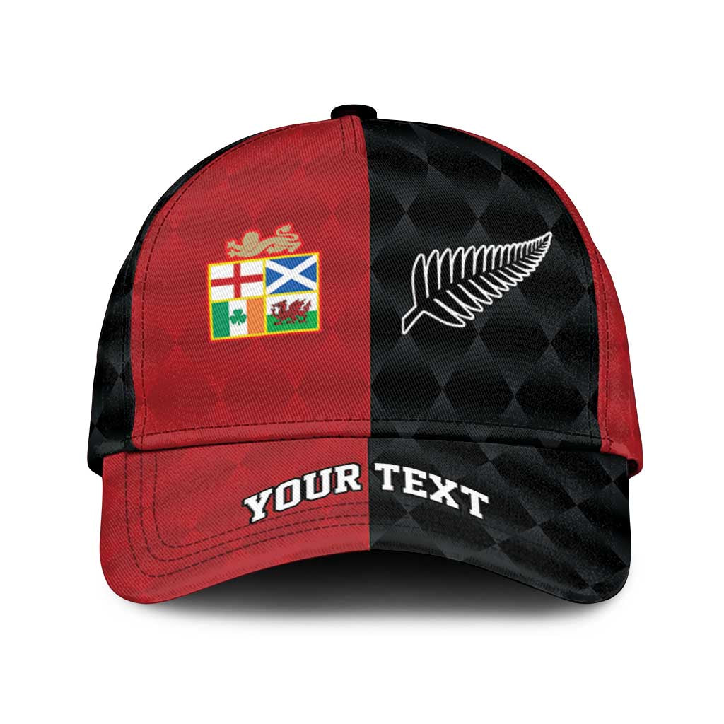 Personalised British Lions New Zealand Classic Cap Sporty Style LT9