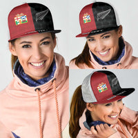 Personalised British Lions New Zealand Mesh Trucker Cap Sporty Style - Wonder Print Shop