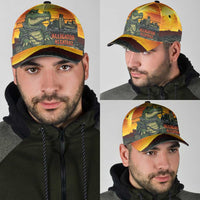 Personalized Alligator Alcatraz Classic Cap Gator Island Prison Retro Sunset - Wonder Print Shop