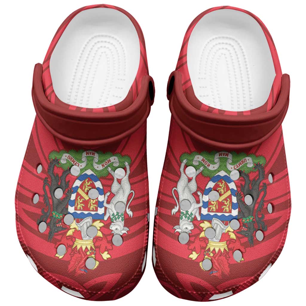Anglesey Ynys Mon Clogs Shoes Map and Emblem Celtic Style - Wonder Print Shop