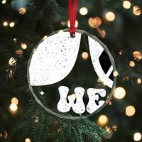 Personalized Back To School Crystal Glass Ornament Custom Name Happy First Day Of School - Wonder Print Shop