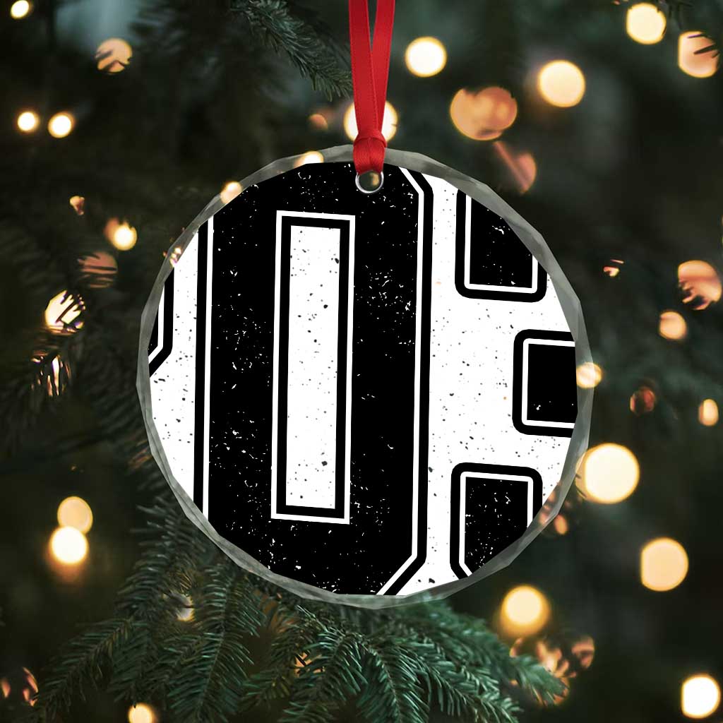 Personalized Class of 2038 Crystal Glass Ornament Custom Name Grow With Me To Graduation - Wonder Print Shop