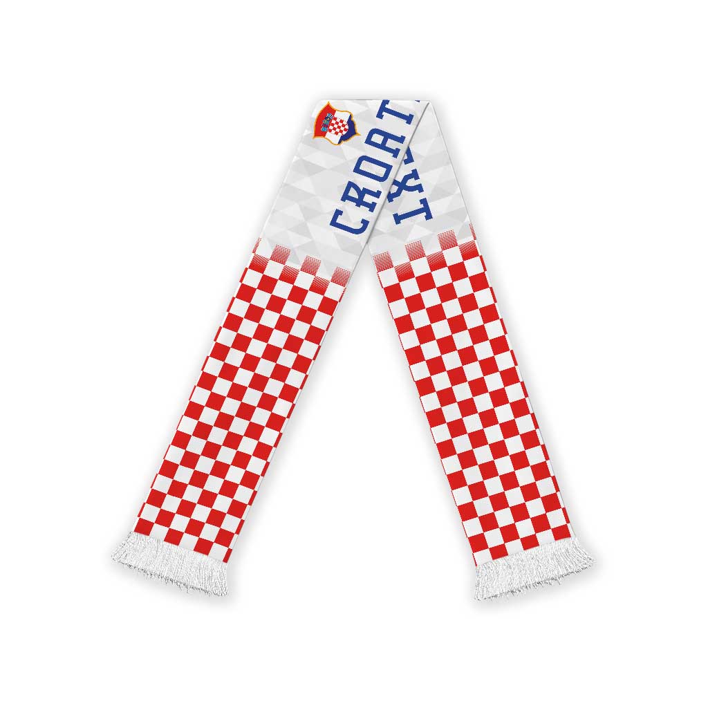 Personalized Croatia Football Soccer Scarf Vatreni Glory 2026