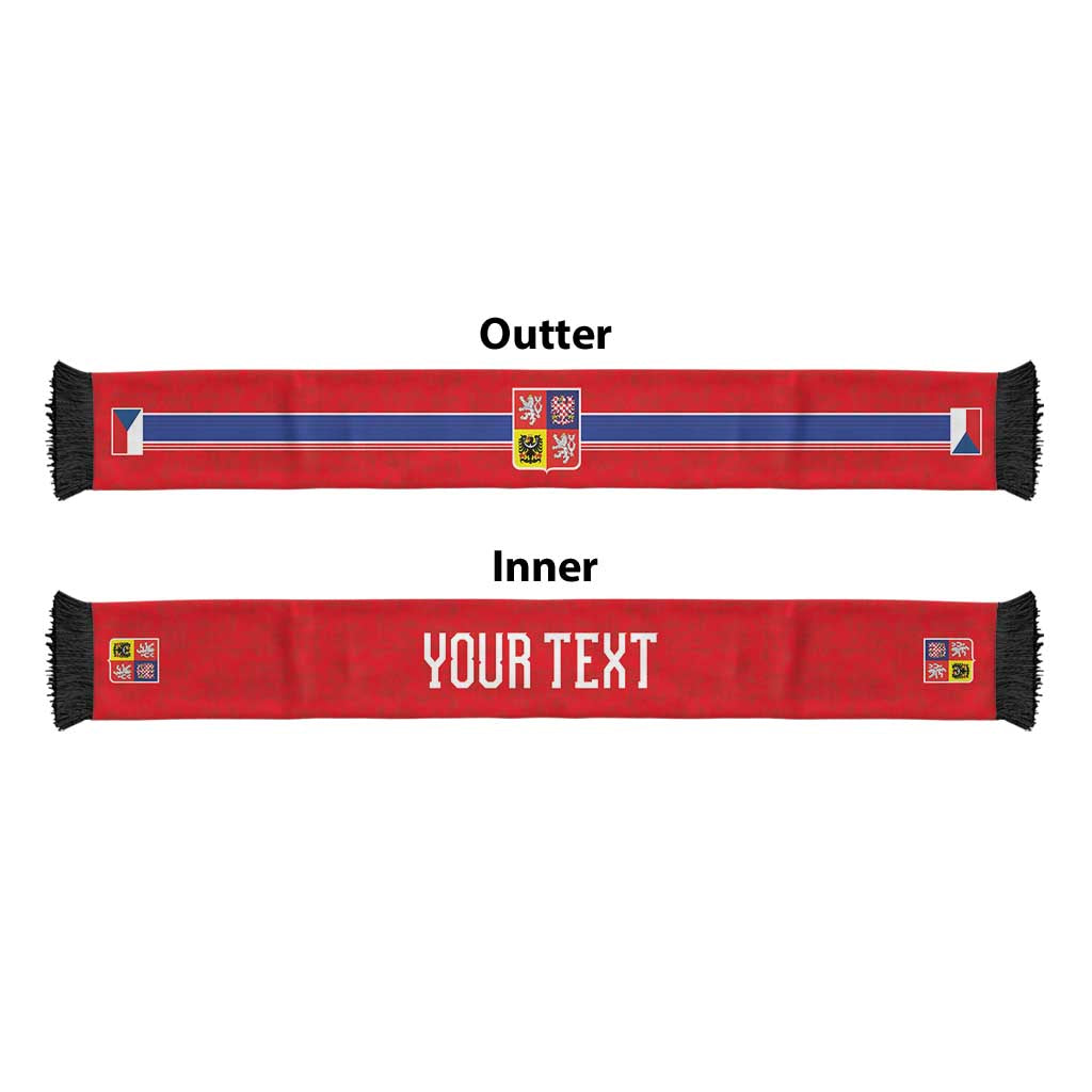 Personalized Czech Football Soccer Scarf Glory 2026 Sporty Style