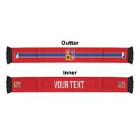 Personalized Czech Football Soccer Scarf Glory 2026 Sporty Style