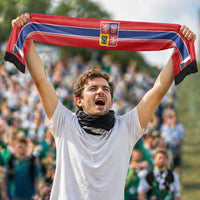 Personalized Czech Football Soccer Scarf Glory 2026 Sporty Style