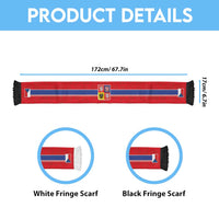 Personalized Czech Football Soccer Scarf Glory 2026 Sporty Style