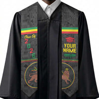 Personalized Ethiopia 1897-1974 Graduation Stole With Coat Of Arms