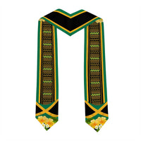 Personalized Jamaica Graduation Stole Jumieka Coat of Arms