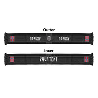 Personalized Norway Football Soccer Scarf Cross Nordic Knot Pattern