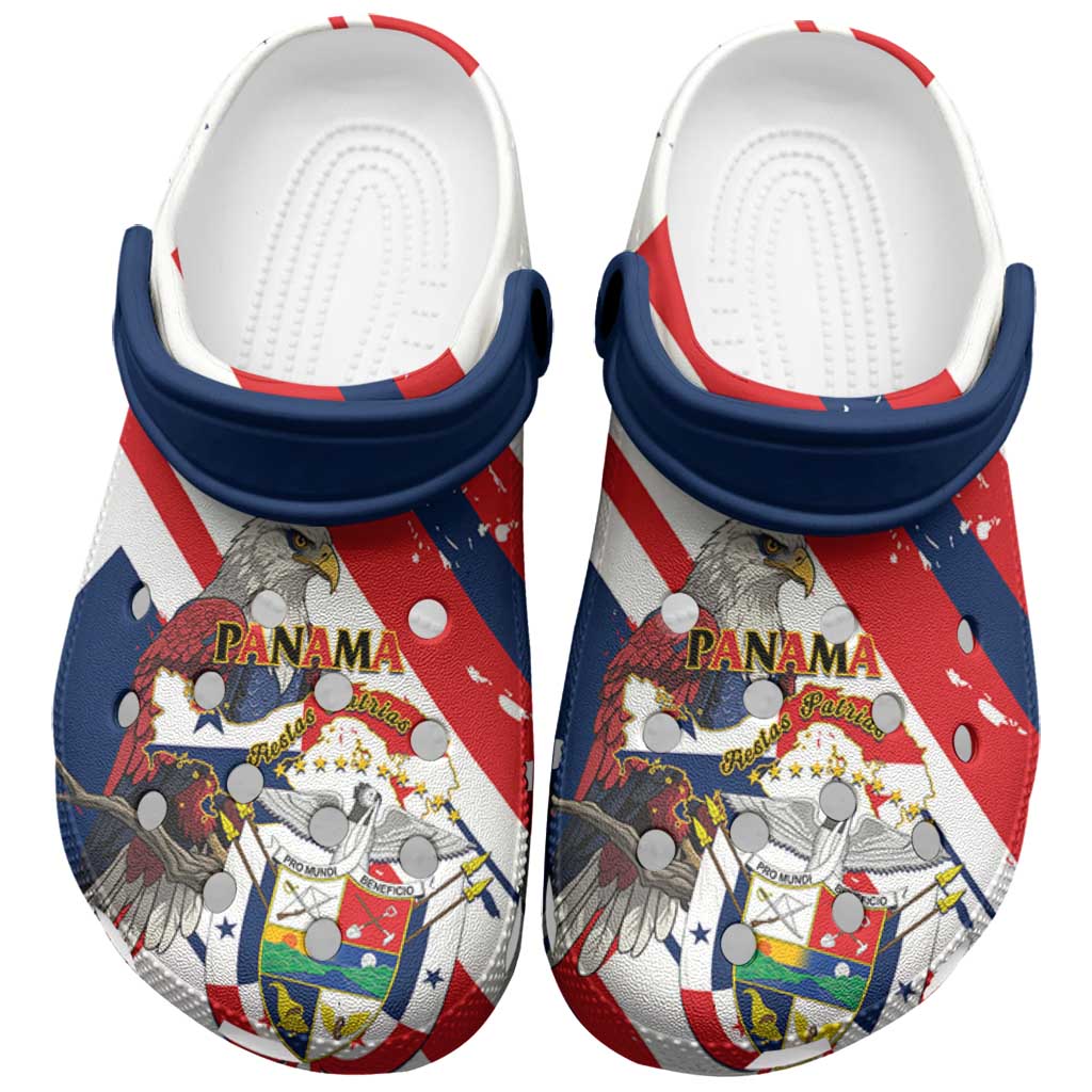 Panama Fiestas Patrias Clogs Shoes Pro Mundi Beneficio - Wonder Print Shop