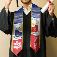 Personalized Philippines Graduation Stole Philippines Sun Stars Coat of Arms