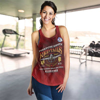 Personalized Red Tails Legacy Women Racerback Tank Tuskegee Airmen WWII Heroes - Wonder Print Shop